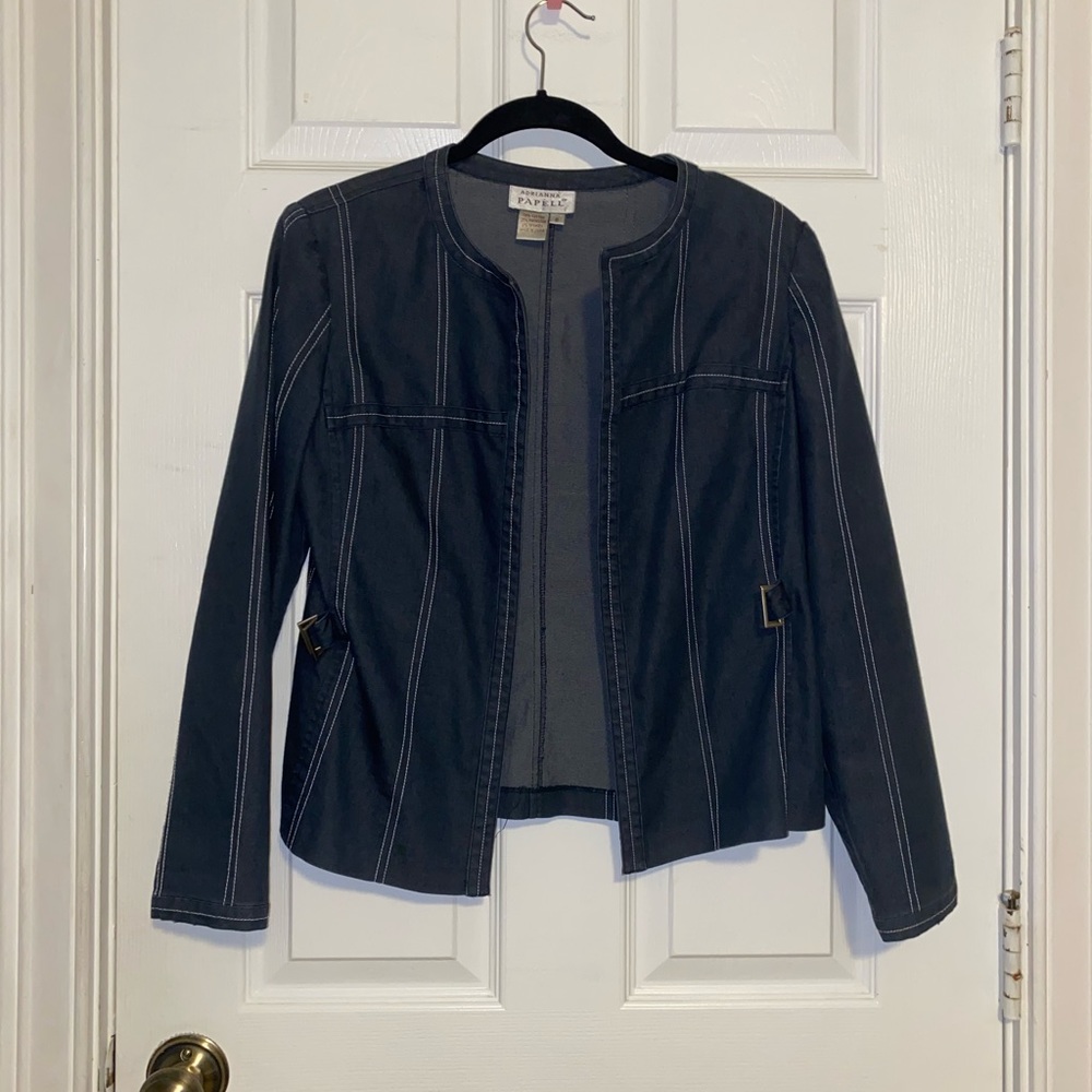Thin Jean material jacket